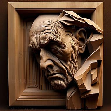 3D model Gerhard Richter (STL)